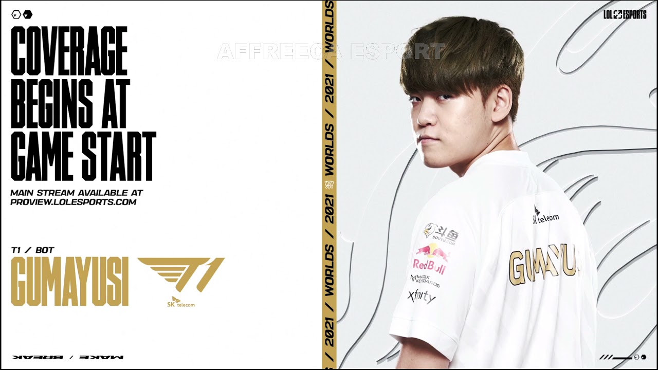 Full Game T1 vs EDG   第一视角 T1 Gumayusi Aphelios KDA 6/0/3