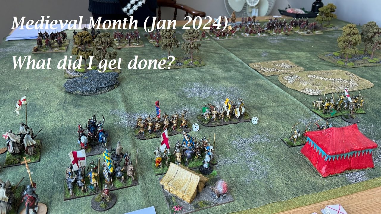 Medieval Month painting: Conclusion!
