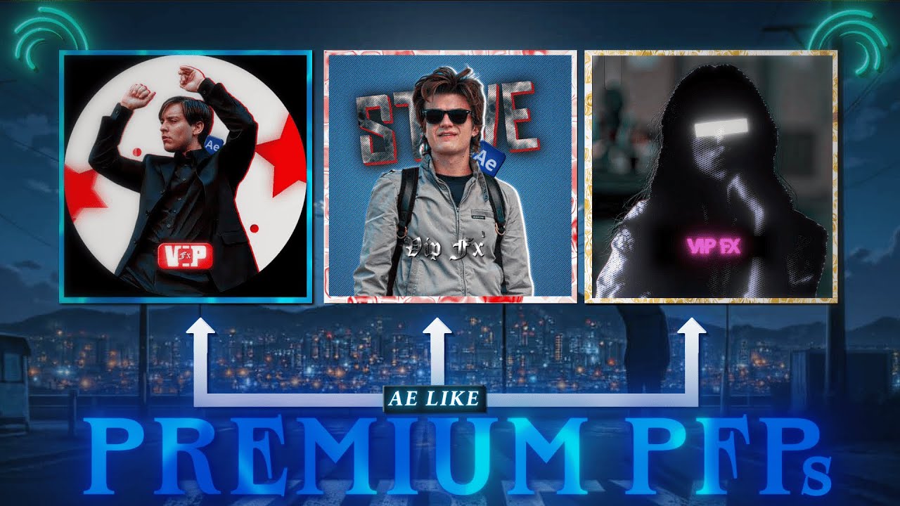 AE Editors Like PFP Pack 💥🖼️ | Node Video & Alight Motion (+Preset) 🔥