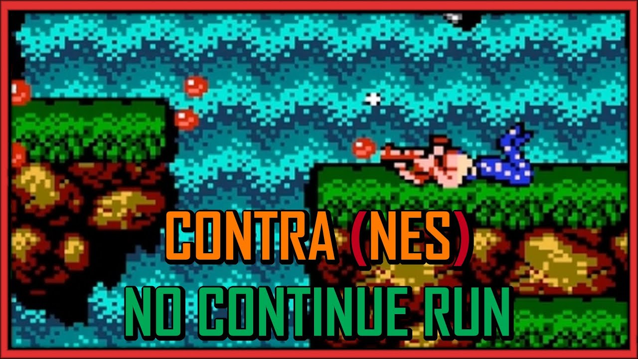 Contra (NES) No Continue OR Cheat Run (No Commentary)