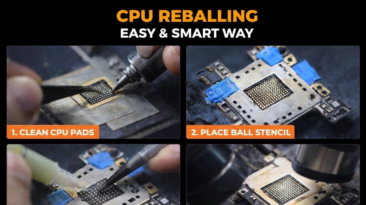 CPU REBALING ESZY & SMART WAY 🤓🤓🤓 | MOBILE CLINIC.