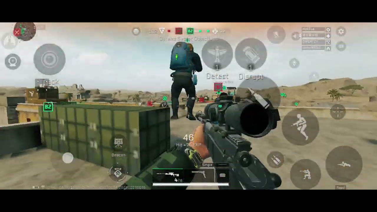 Trying Raptor out for the first time in Delta Force