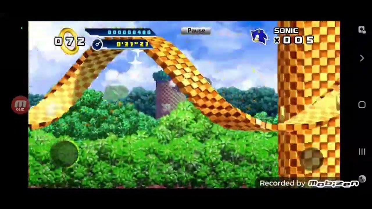 sonic 4 Episode 1 part 1 play Splash hill zone