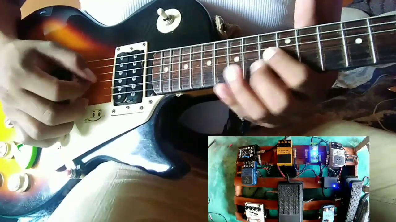 Remolineando intro de trompeta en guitarra cover