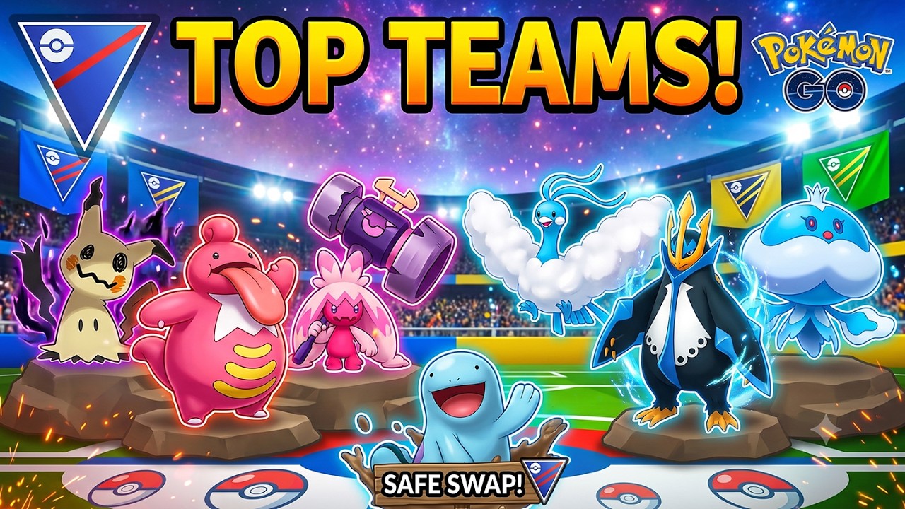 TOP TEAMS in the Open Great League | Pokemon GO PvP