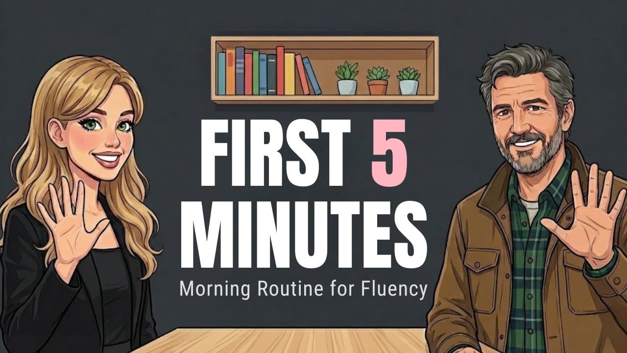 The First 5 Minutes: Morning English Fluency Routine | English Podcast for Easy English Conversation