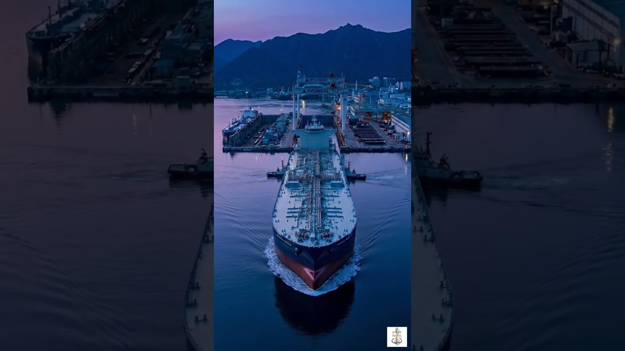 🚢 Как строят нефтяной танкер за $150 миллионов! 🤯 | Полный процесс #shorts #морскиеуслуги