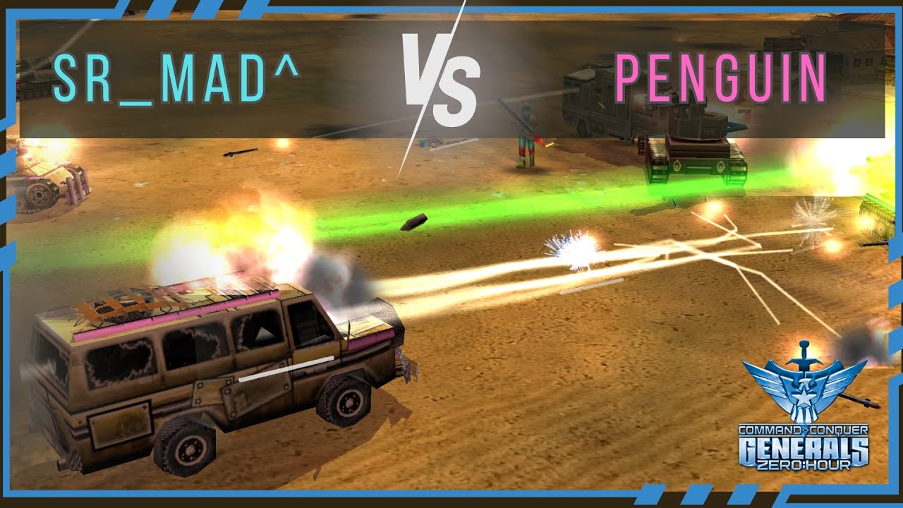 SR_MaD^ vs Penguin - Pro Online Matches [C&C Generals Zero Hour]
