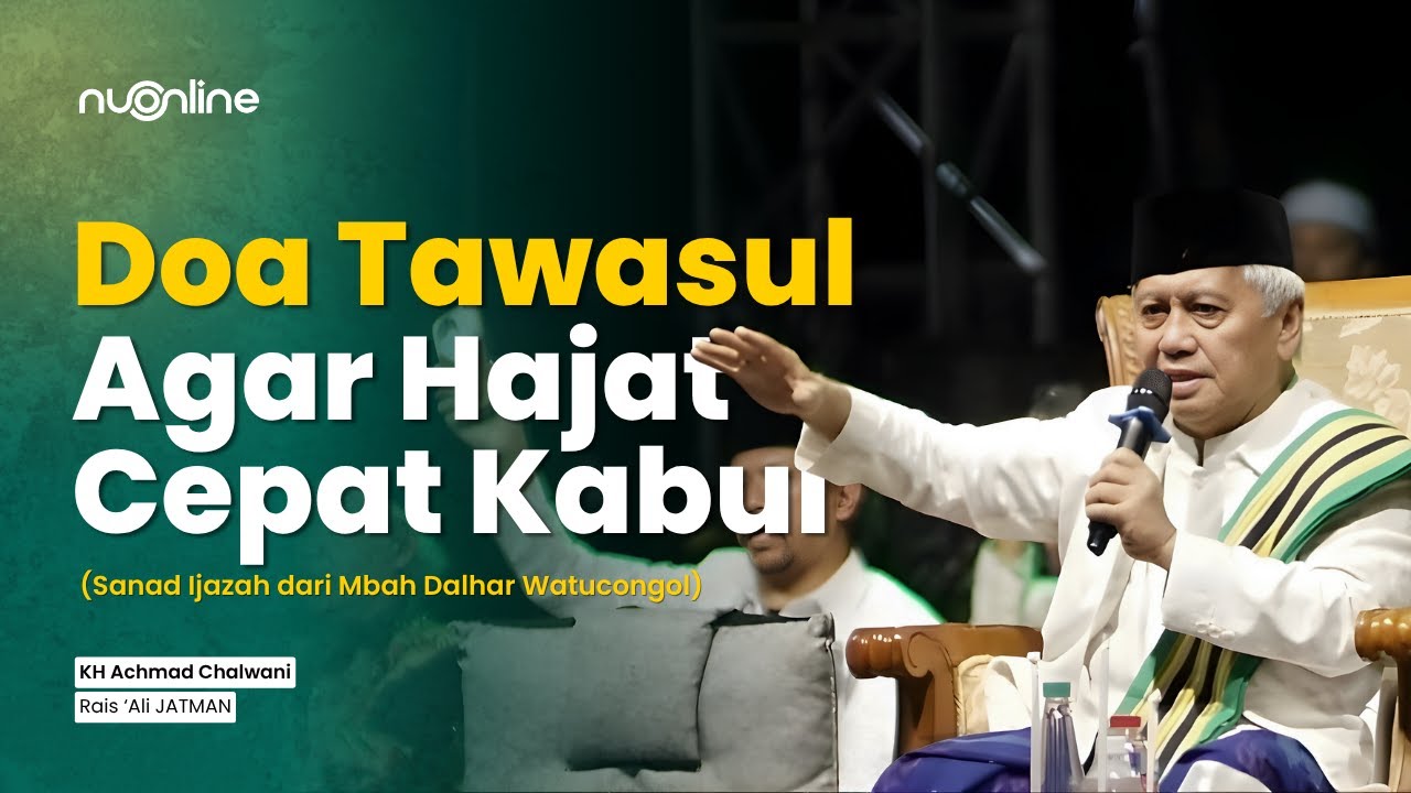 Ijazah Cara Tawasul dari KH Dalhar Watu Congol di Makam Para Wali | KH Achmad Chalwani