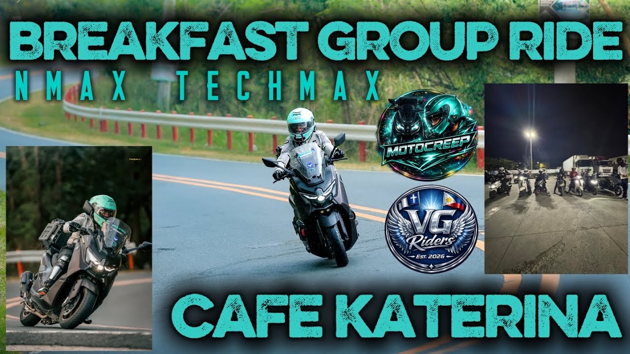 Breakfast Ride w/ VG Riders - Yamaha NMax Tech Max 155