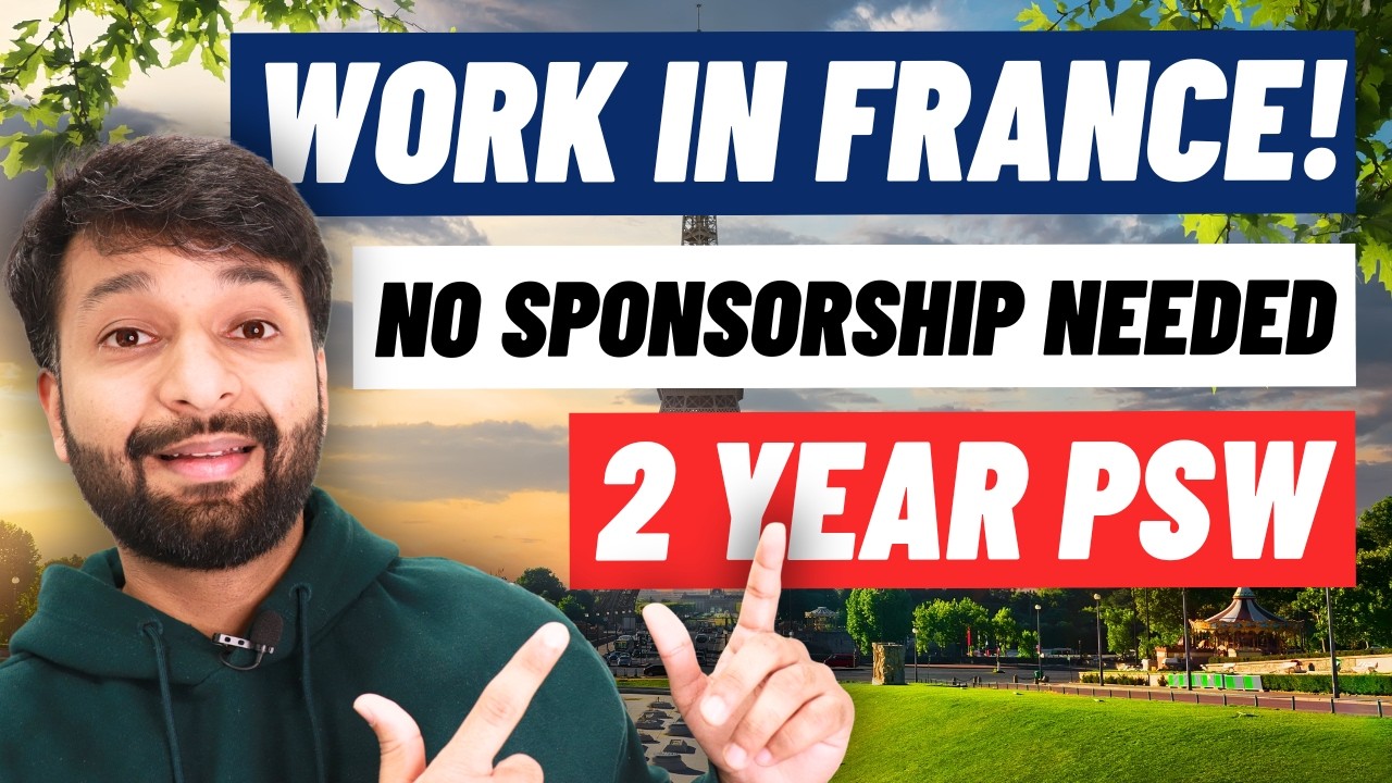 🇫🇷 France Post Study Visa & Work Visa Routes Explained | Move to France ✈️