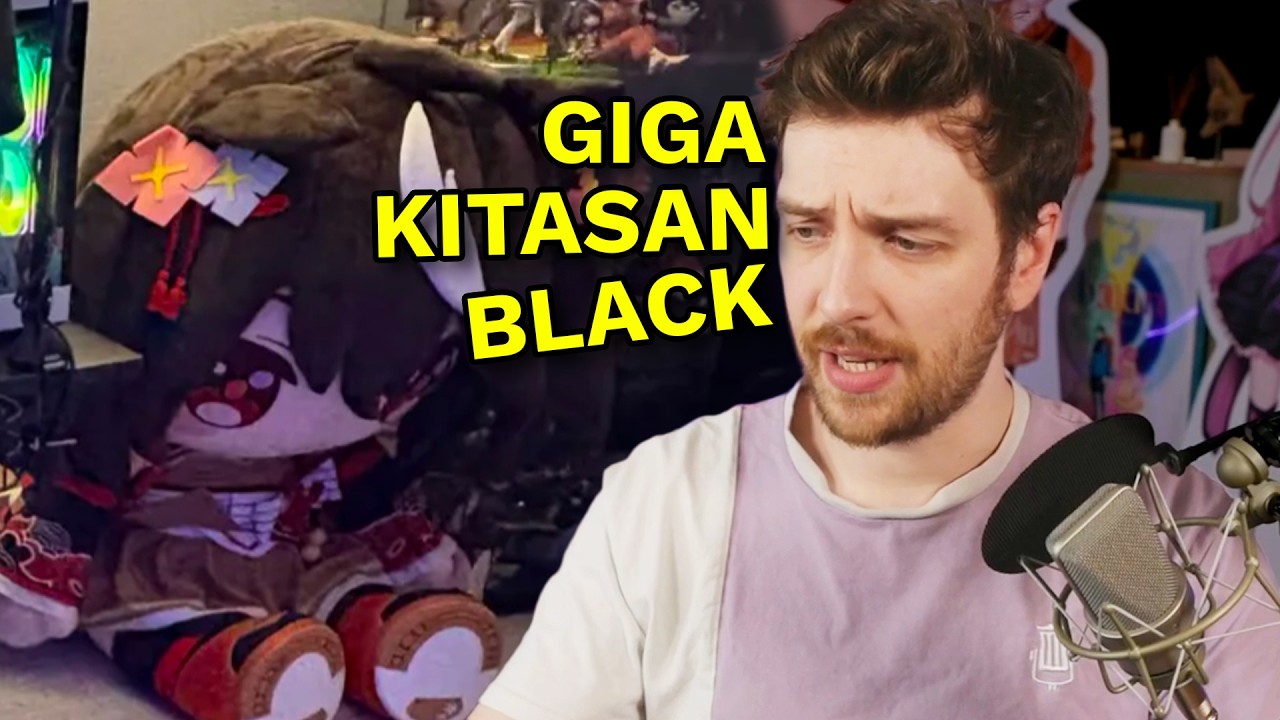 Connor Is Shocked By Alpharad's Giant Kitasan Black Plushie