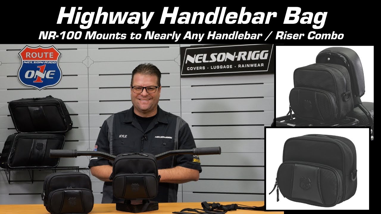 The MUST-HAVE Handlebar Bag for Every Biker from @Nelsonriggusa