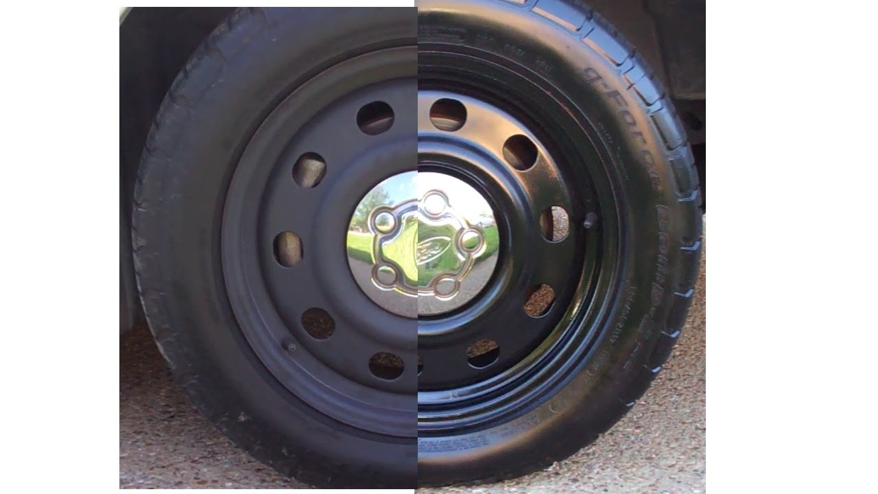 Painting the P71 Wheels... and tires??