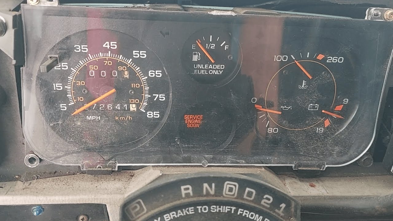 Five Minute Fix 8 — Замена приборной панели GMC Vandura 1993 года