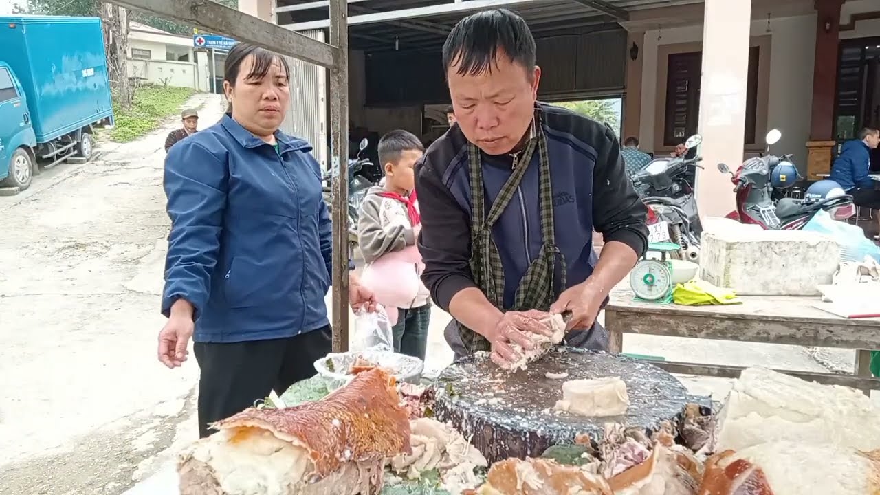 Thịt lợn quay bản thí, rất thơm và ngon,23/1/2026