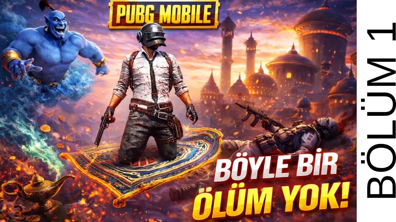 YENİ ALADDİN MODU GELDİ!! BÖYLE BİR ÖLÜM YOK | PUBG MOBİLE #pubgmobile 