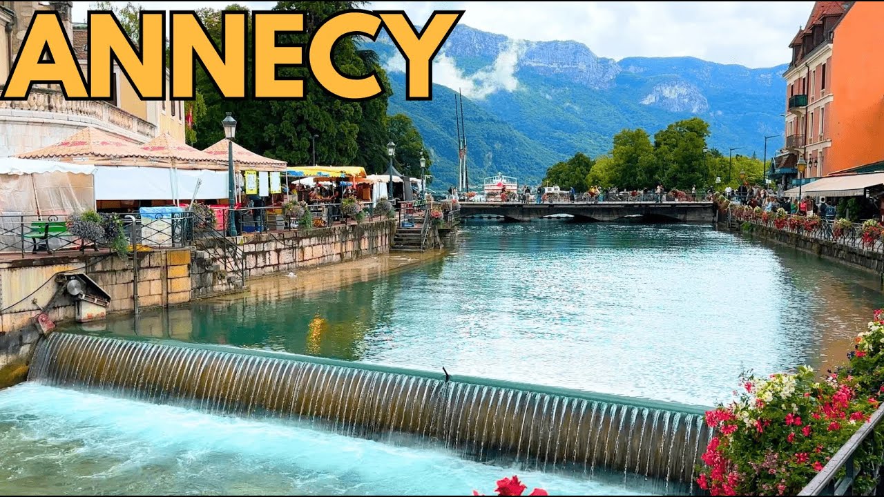 Visiting Annecy, France. Old Town, Boat Hire & Raclette Cheese!