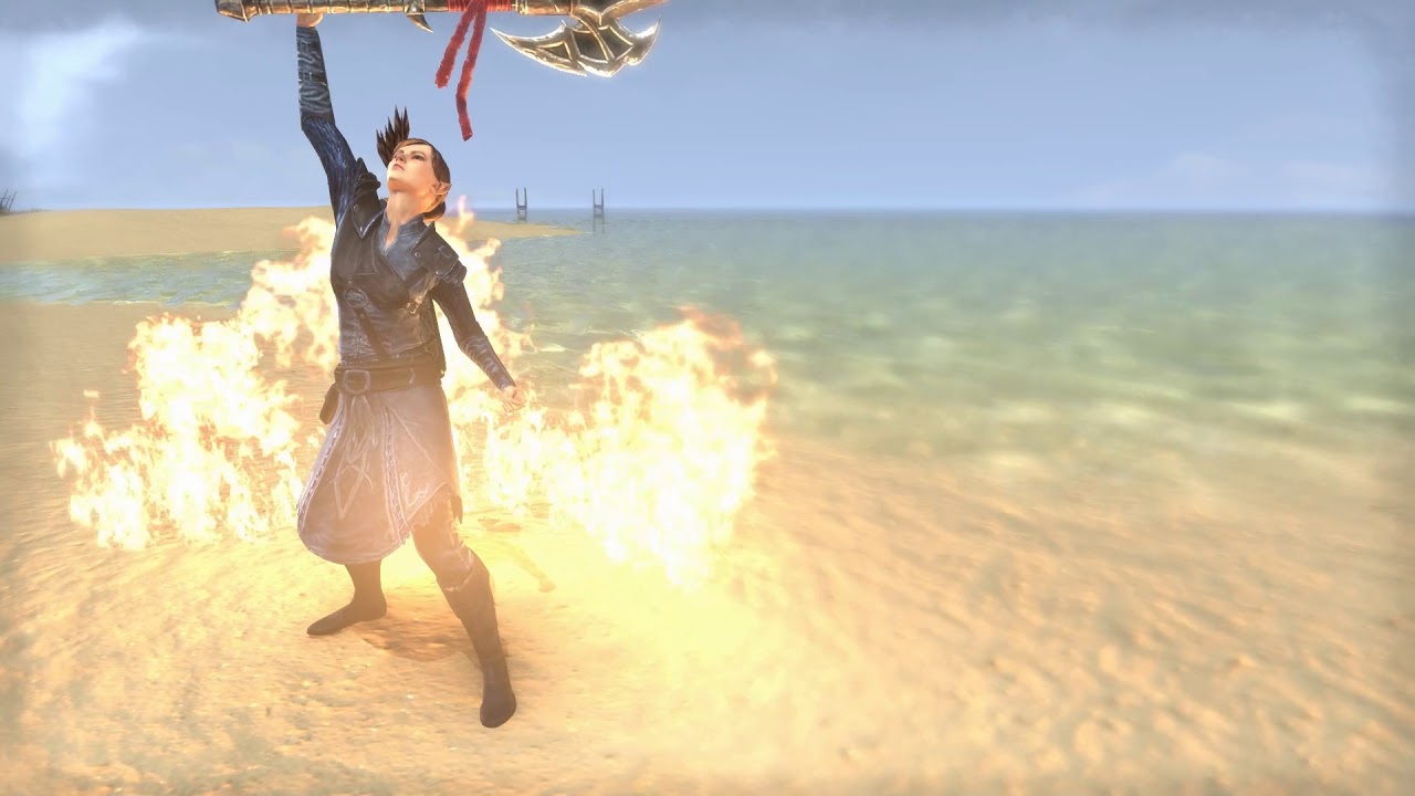 ESO Fashion - Malacath's Wrathful Flame