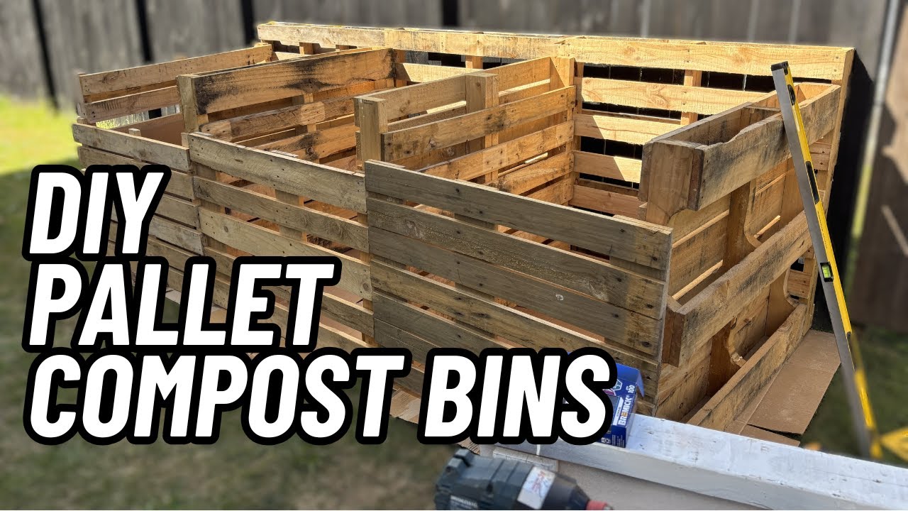 DIY compost bin on a budget | Fast & Easy composting for beginners
