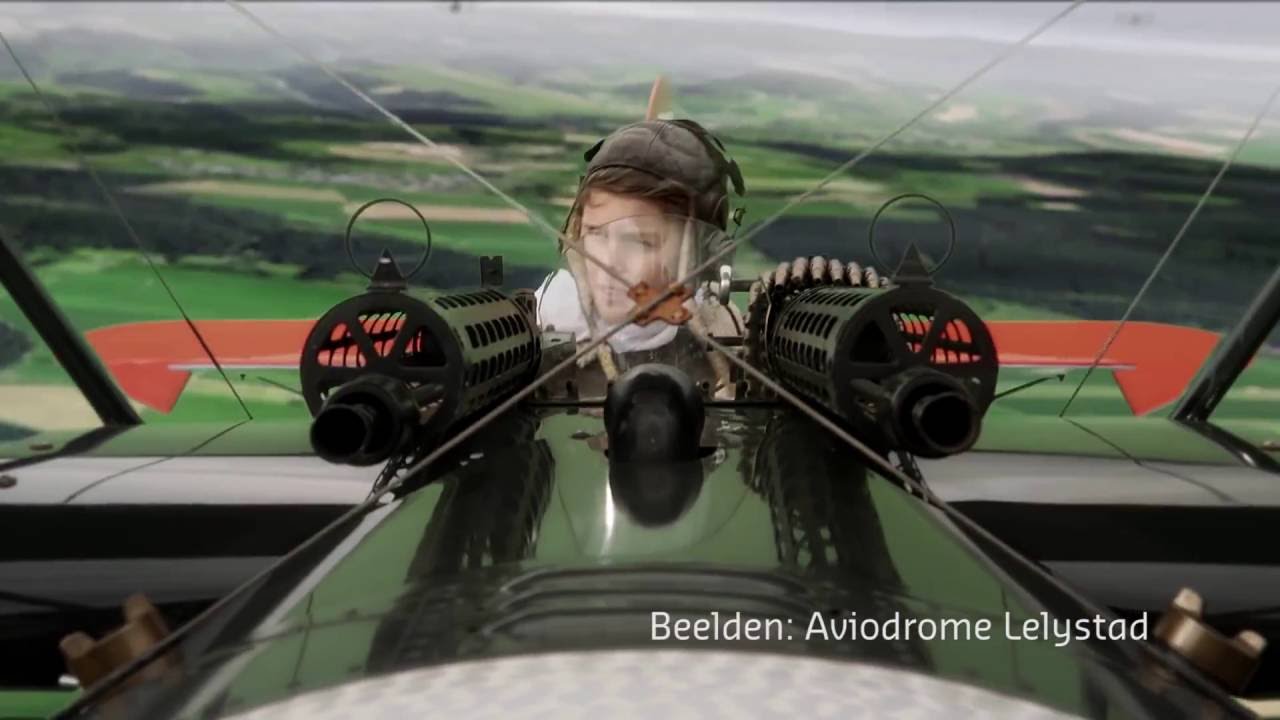 Reportage: Enzo (10) speelt hoofdrol in 4D-speelfilm Aviodrome (TV Enschede)
