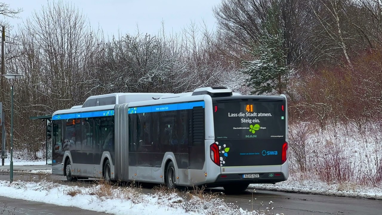 #461 MAN 18G Lion‘s City NG320 EfficientHybrid |KICKDOWN + Hydrolüfter |3624 Stadtwerke Augsburg