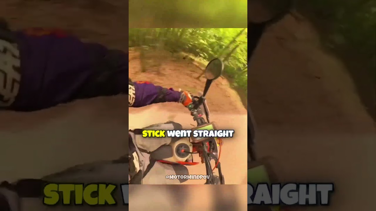 The Worst Thing That Can Happen To A Biker!😱 Credit: ig/@andrew.loehnis