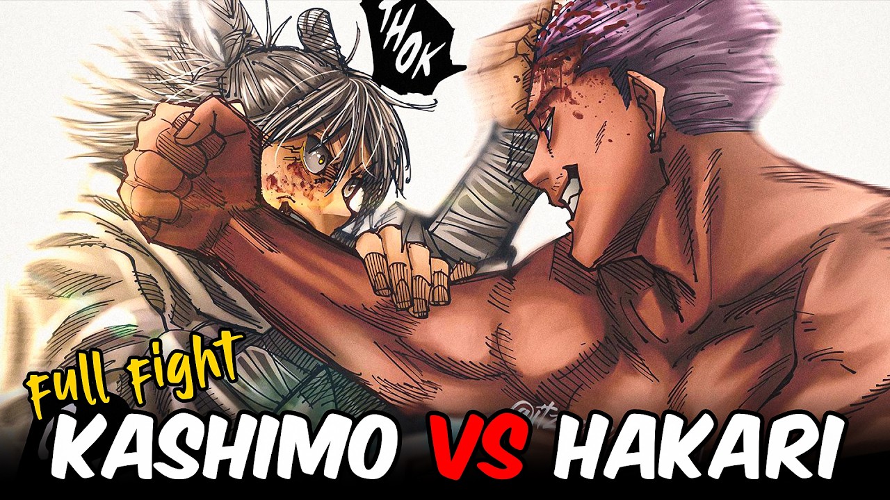 Hakari vs Kashimo Full Fight - Jujutsu Kaisen Colored Manga