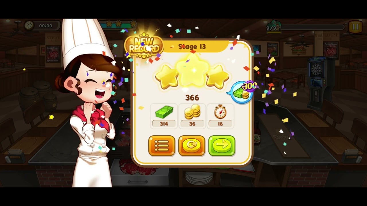Norma in Metaland Cooking Adventure Steak House Stage 11 to Stage 19