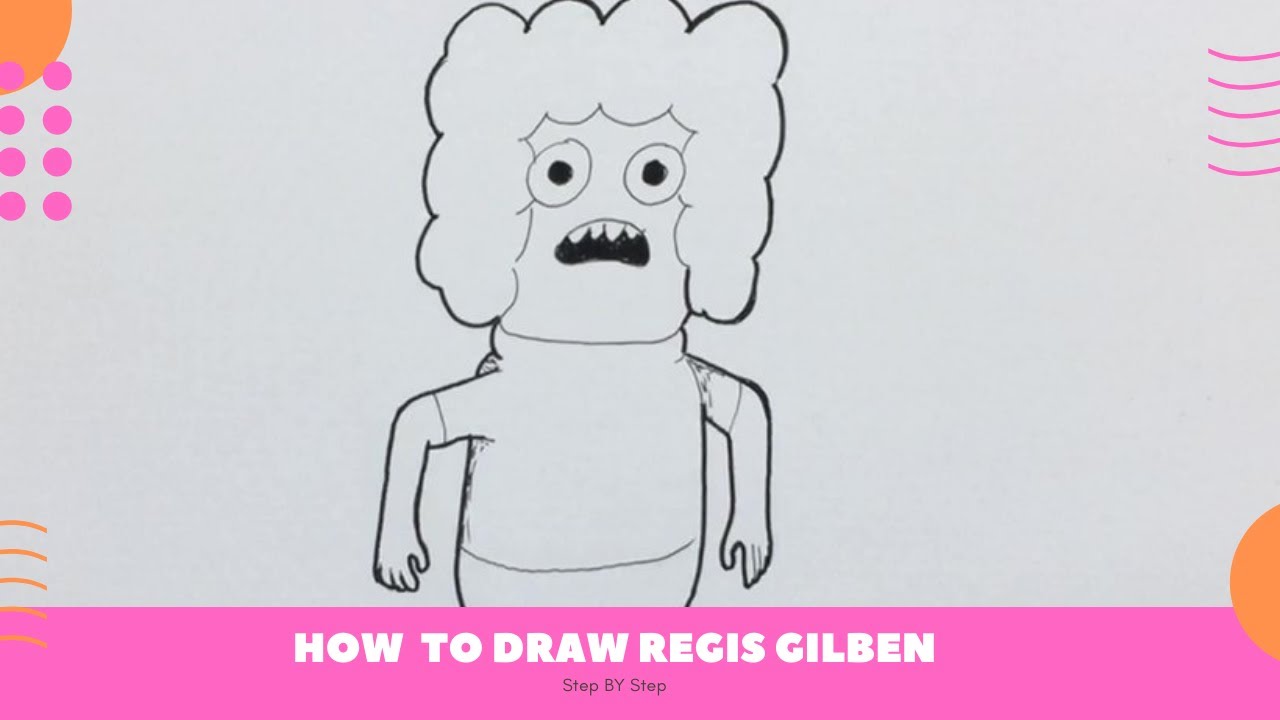 How to Draw Regis Gilben Easy | Clarence Cartoon