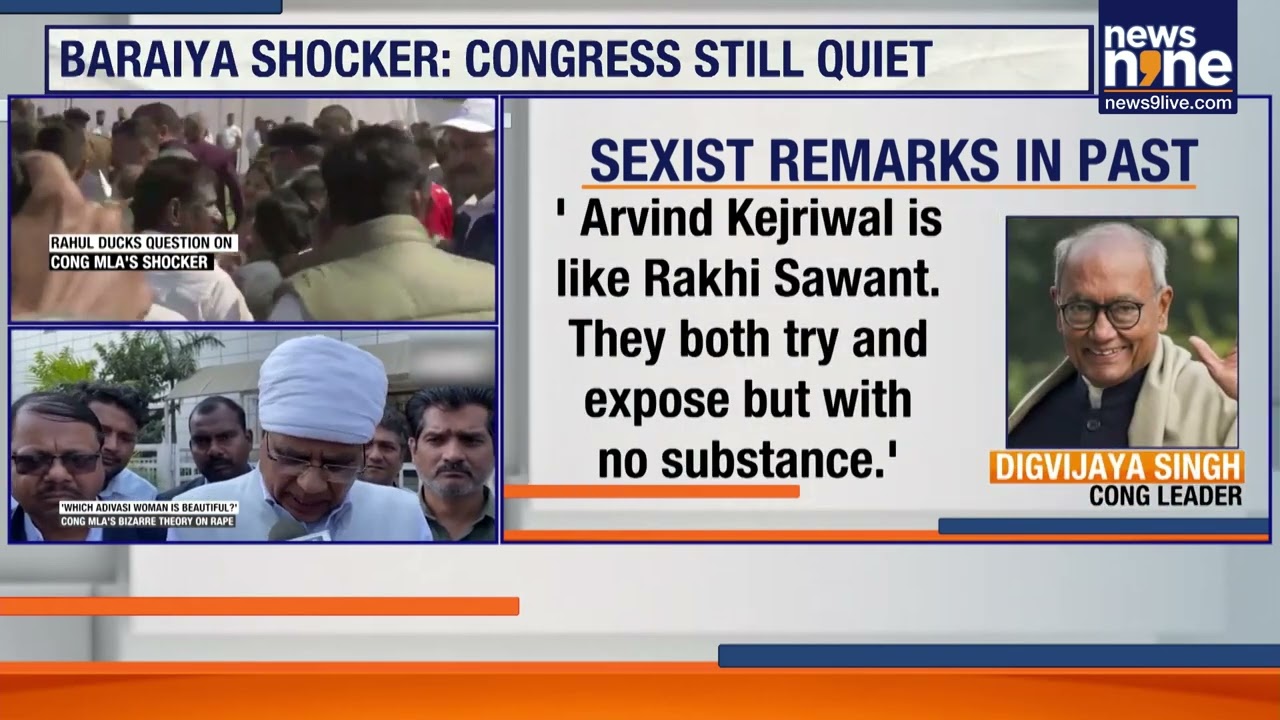 Congress MLA Sparks Outrage With Casteist Remarks On Rape, BJP Demands Action | News9