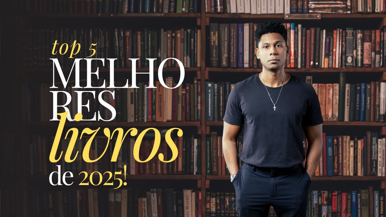 TOP 5 MELHORES LIVROS DE 2025! (A LISTA DEFINITIVA)