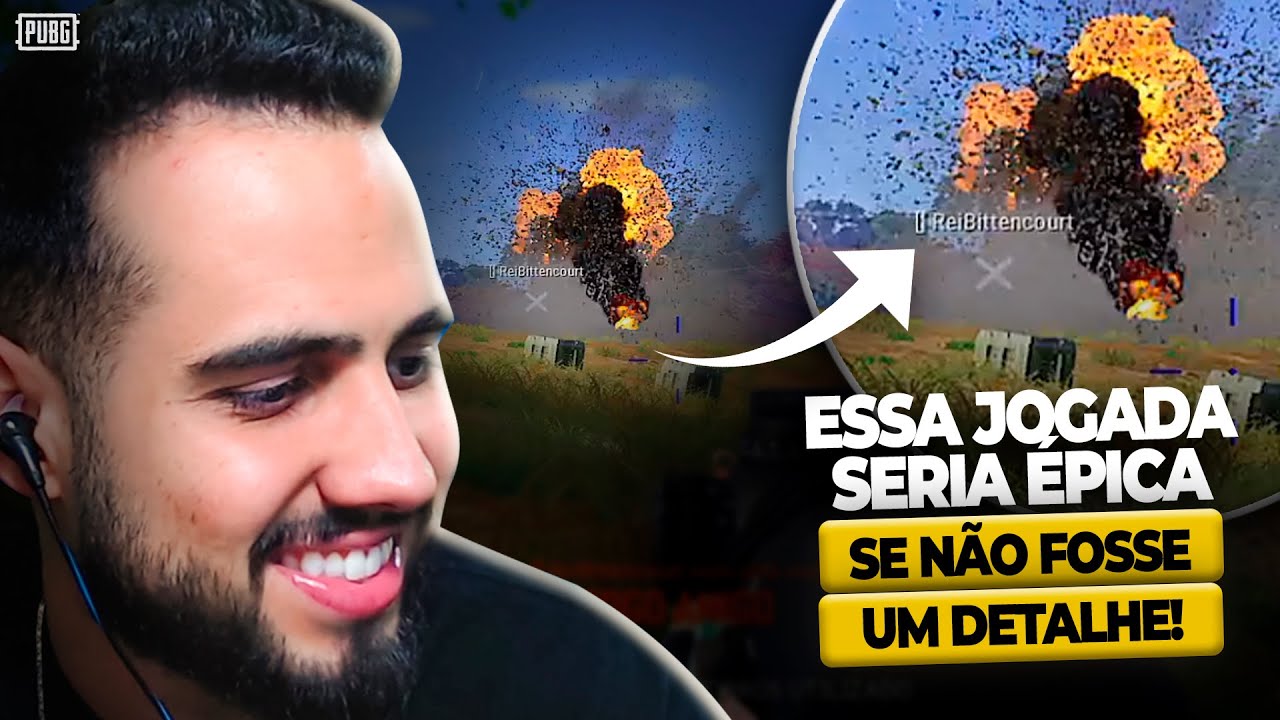 ESSA JOGADA SERIA ÉPICA SE NÃO FOSSE UM DETALHE - PUBG