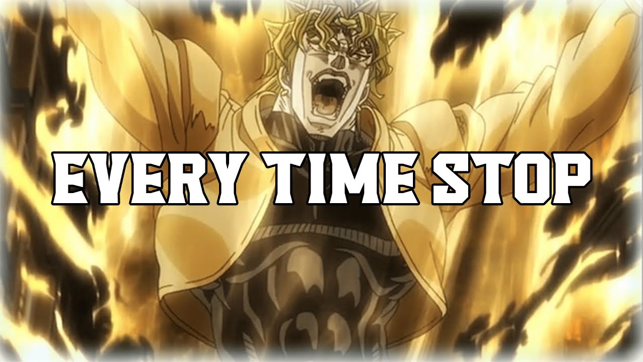 EVERY DIO TIMESTOP! ⏸️⏳