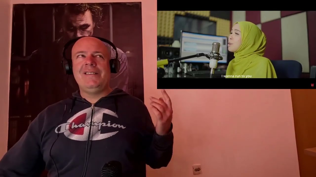 Реакция певца на индонезийский певец Вэнни Вабиола — Run To You — Cover — Reaction