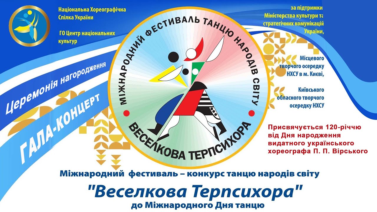 Гала-Концерт «Веселкова Терпсихора» 🕺💃 🌈 Міжнародний фестиваль-конкурс танцю народів світу