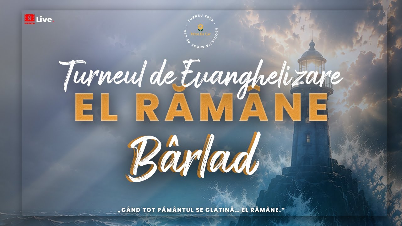 EL RĂM&Acirc;NE | LIVE din B&acirc;rlad (VS) | Pastor Bogdan Schulleri | Frații Strugariu | Familia Gontaru