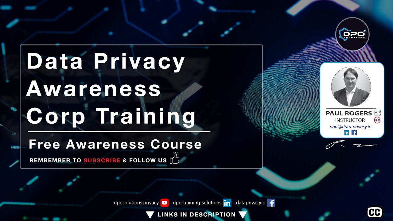 Data Privacy Awareness Training for Employees - Teach Your Staff on the Key Risks