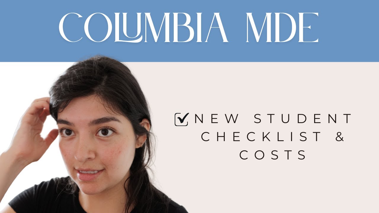 MDE Accepted Student Checklist + Price Breakdown