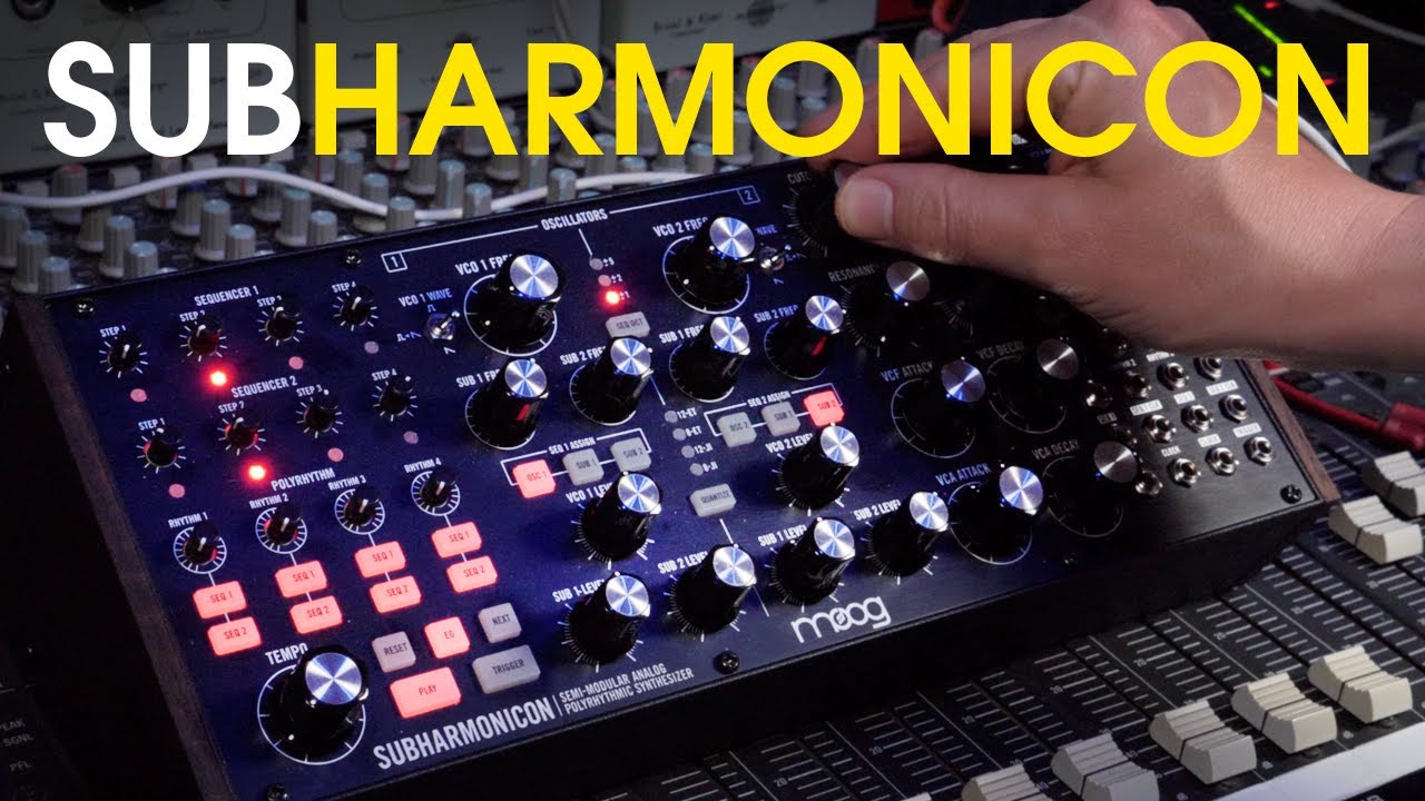 The new Moog Subharmonicon
