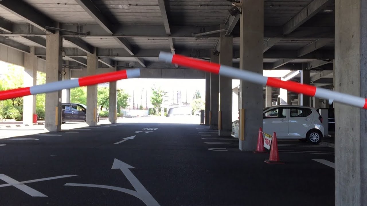 【新潟市 中央区】NST万代八千代駐車場 屋上駐車場（車載動画）