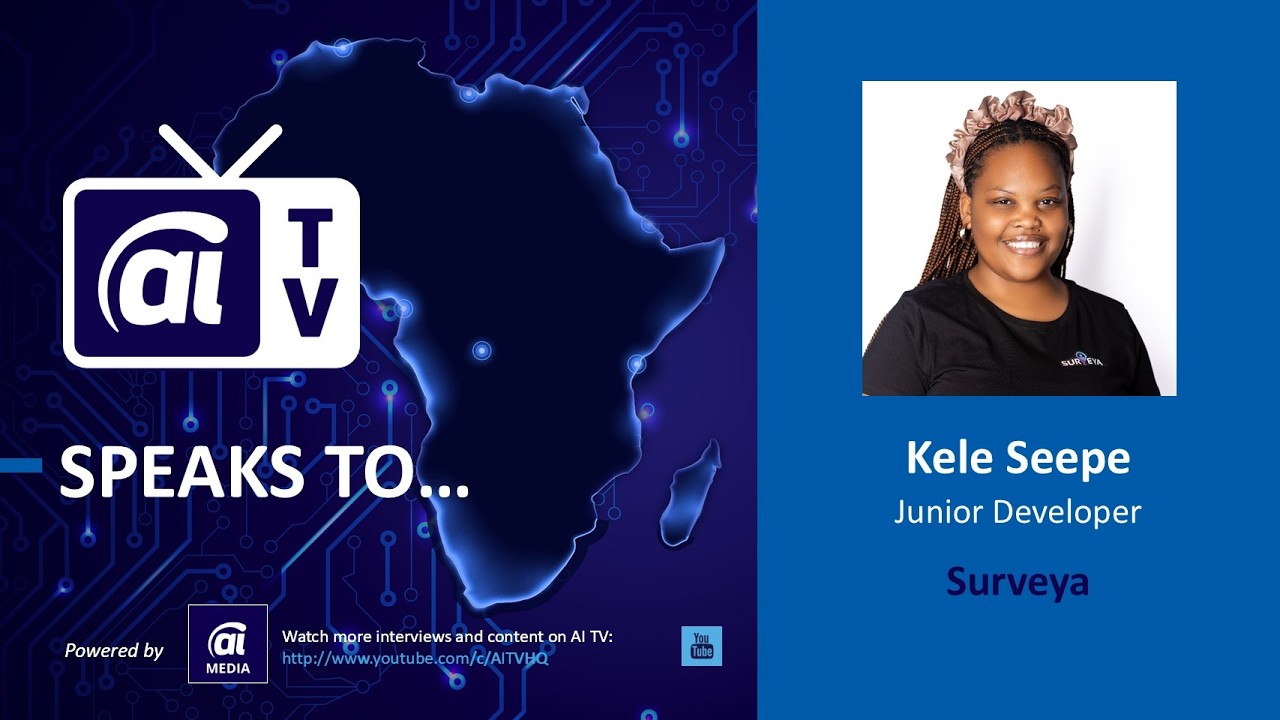 AI TV talks to Kele Seepe - SURVEYA at AI Expo Africa 2025