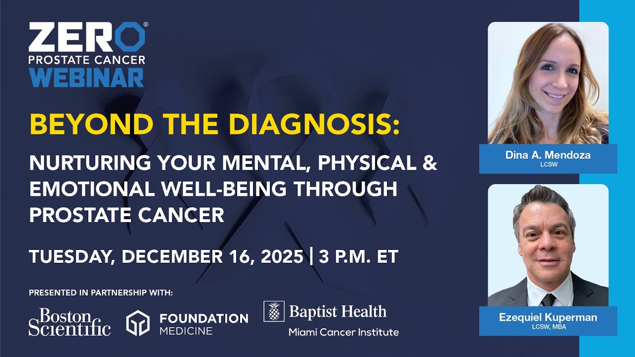Beyond the Diagnosis: Nurturing Your Mental, Physical & Emotional Well-being Through Prostate Cancer