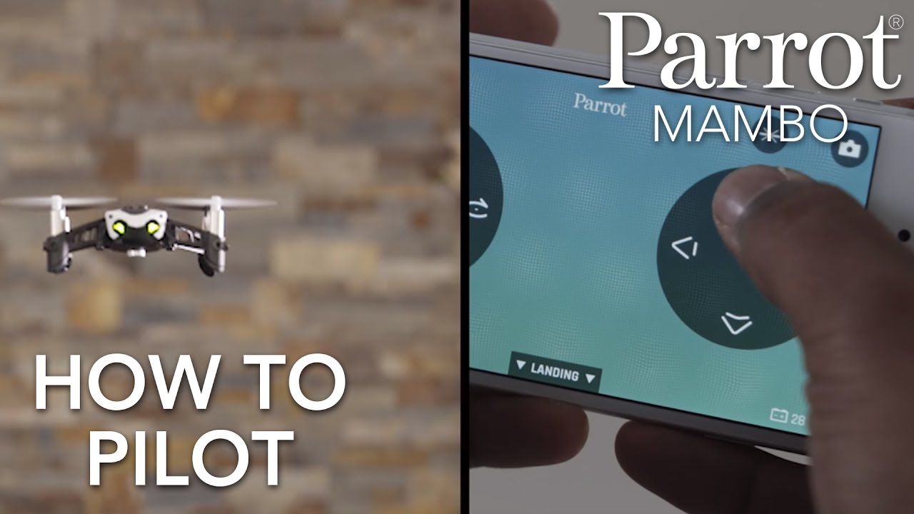 Parrot Minidrones - MAMBO - Tutorial #2: Piloting