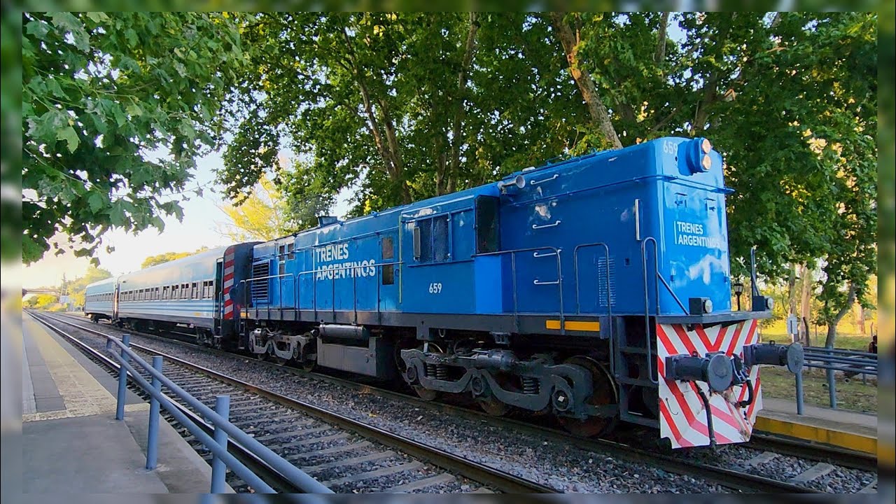 ALCo RSD39 659 saliendo de General Pacheco 