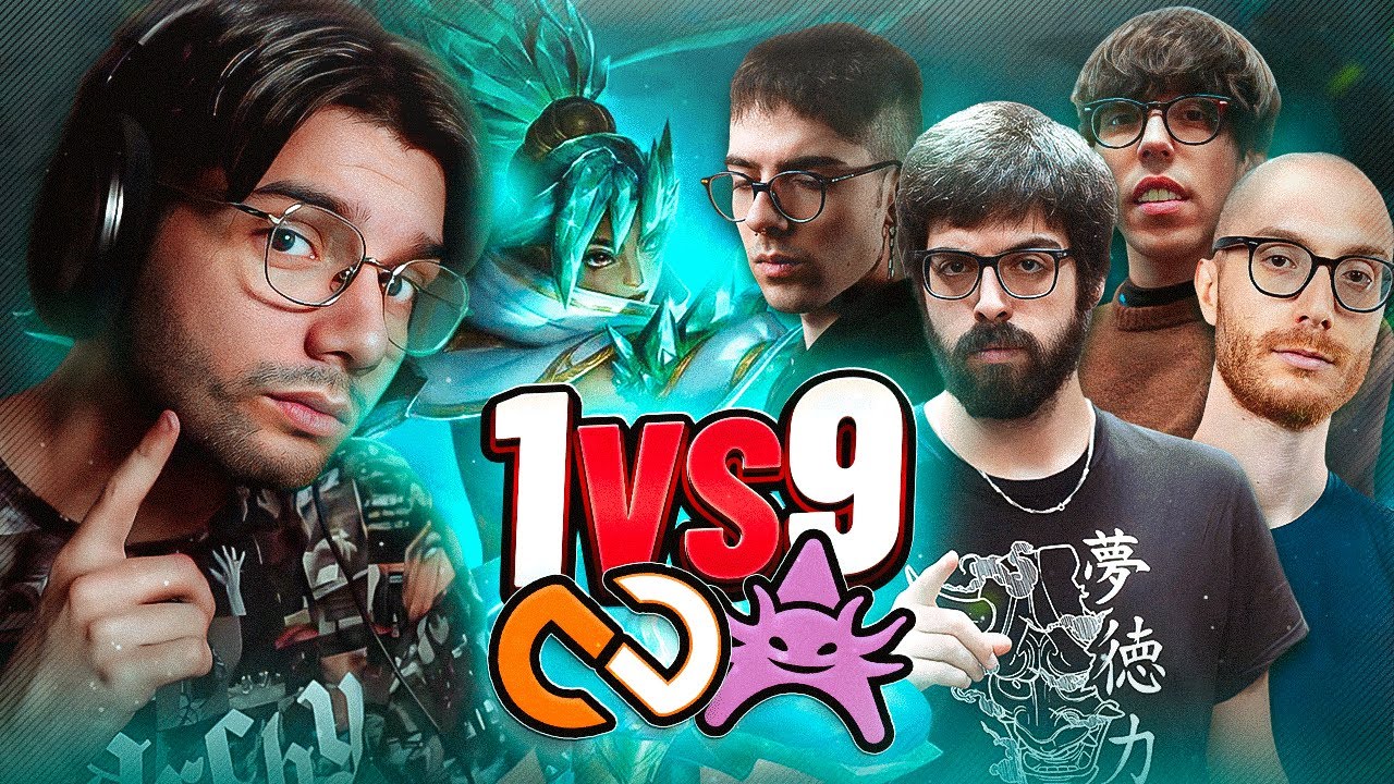 LIT - CARRYO IL TEAM 1vs9 CON TALIYAH???