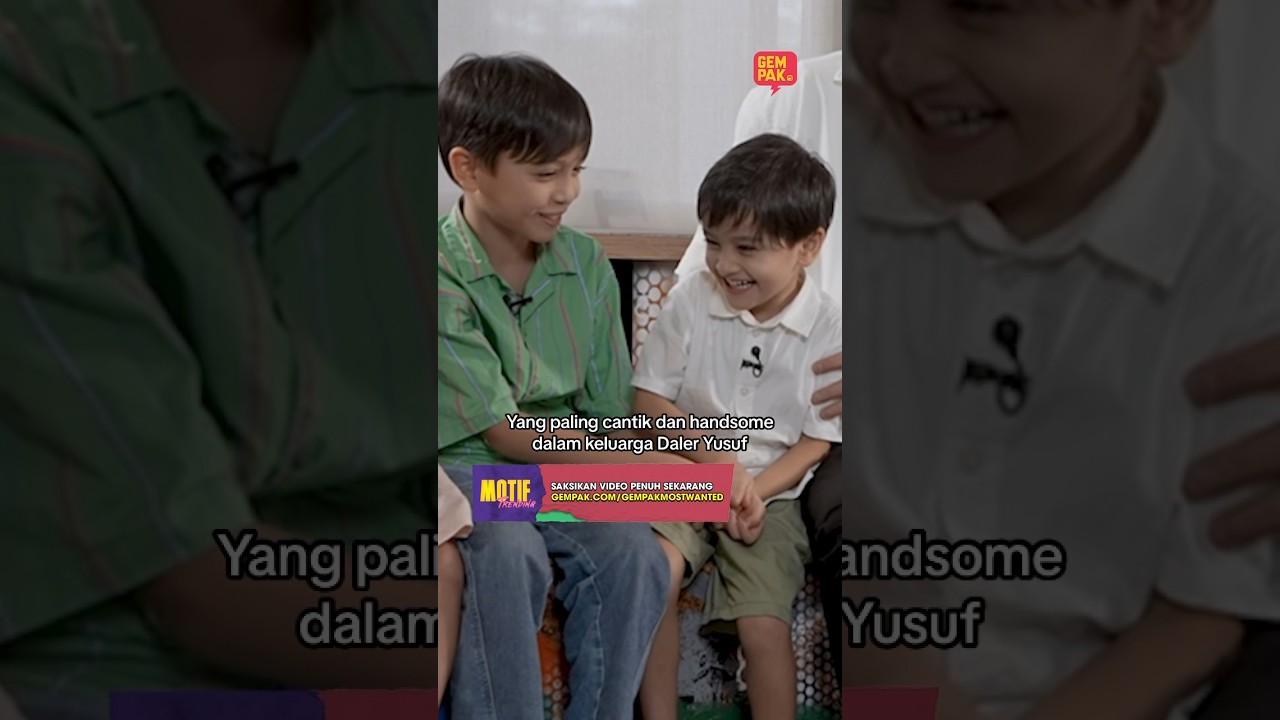 Paling Cantik Dan Handsome Dalam Family Daler Yusuf? | Motif Trending