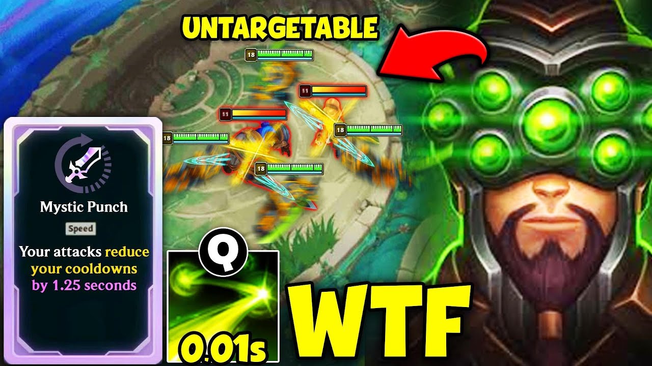 When Master Yi gets this Augment he becomes permanentely untargetable (THIS IS UNFAIR)