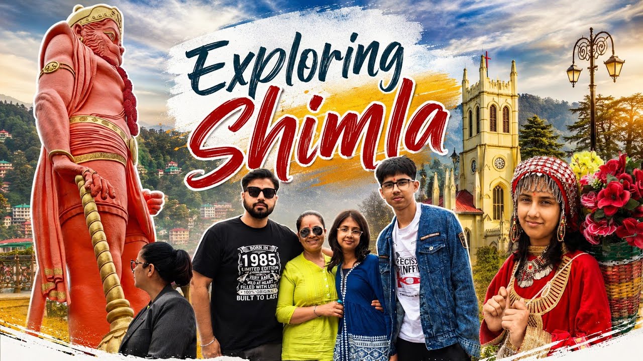Exploring Shimla | Mall Road | Jakhu Temple | Famous Food Eateries in Shimla 