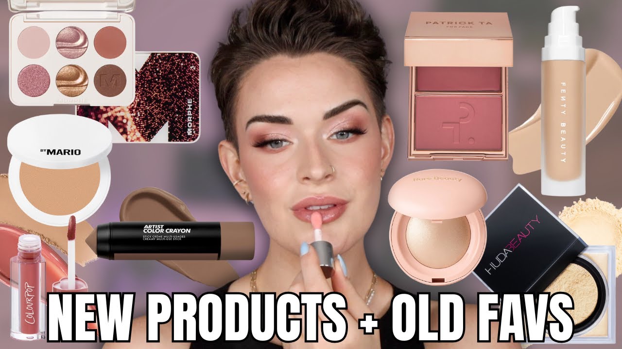 Full Face of Old + New Favorites | Morphe Outer Spice Rosy Glam